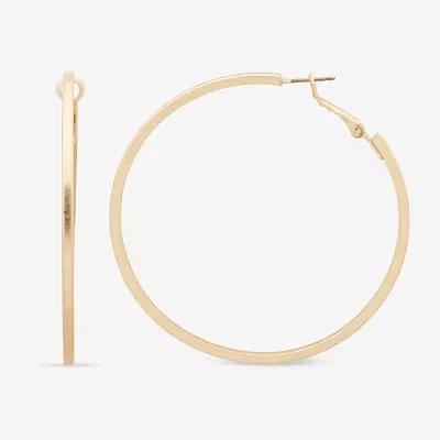 a.n.a Womens 58.5mm Hoop Earrings