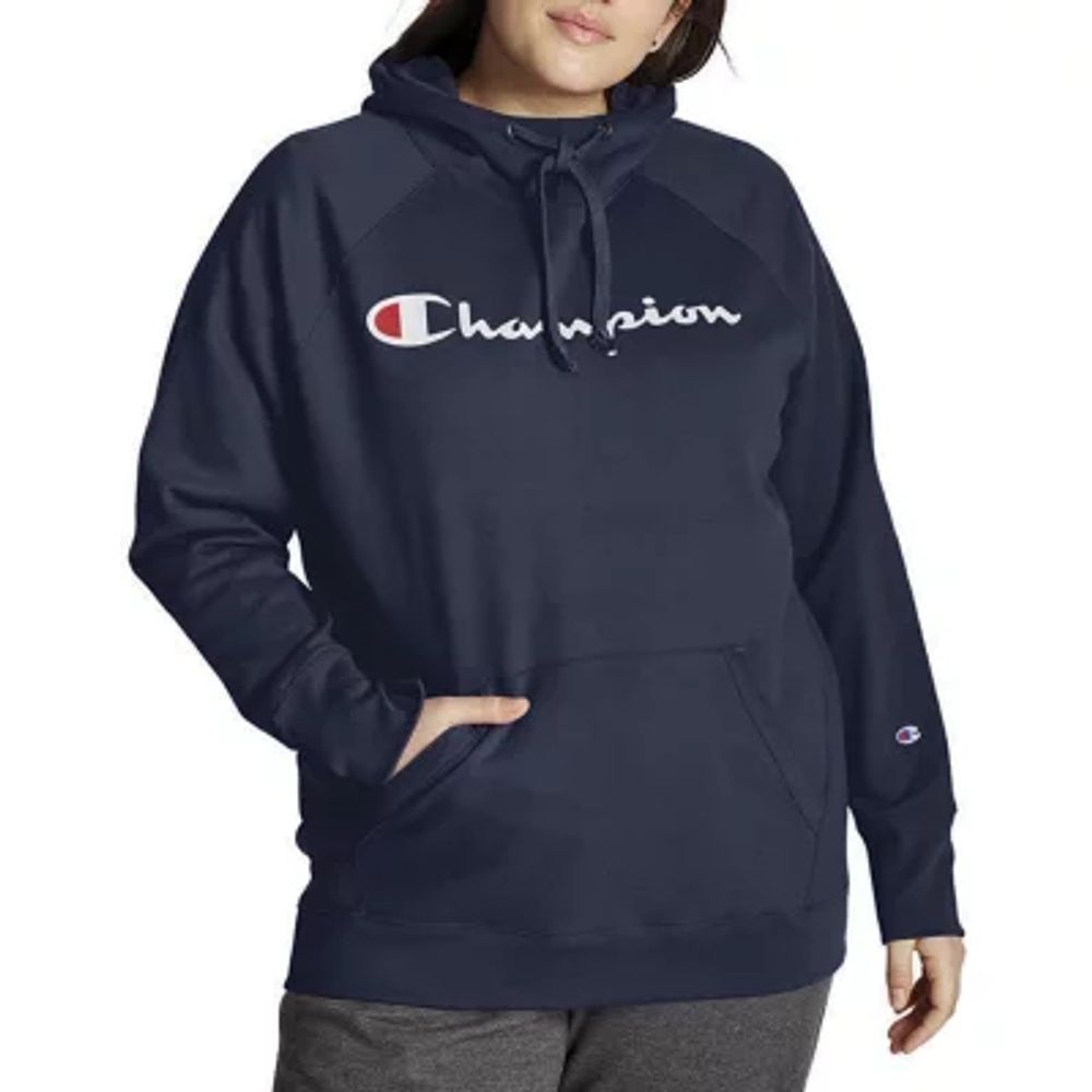 Champion Plus Womens Long Sleeve Active Hoodie