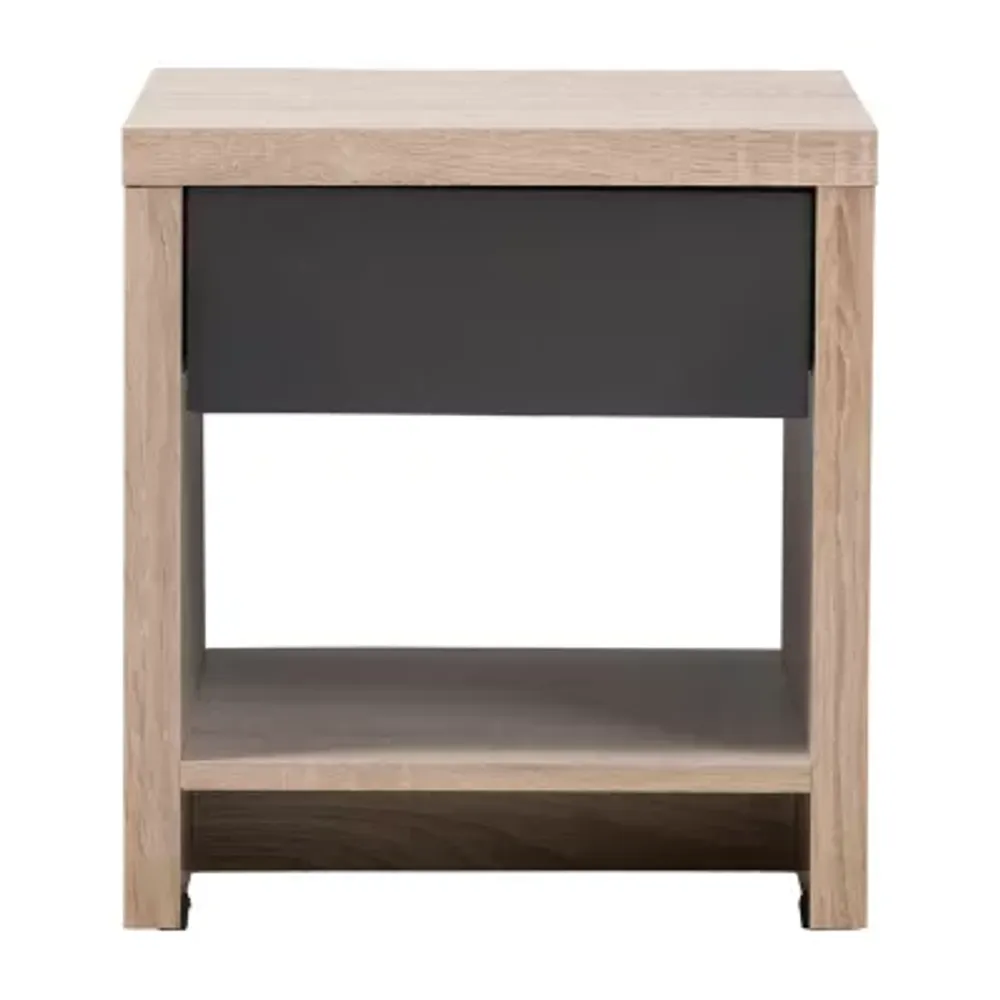 Jamie Bedroom Collection 1-Drawer Nightstand