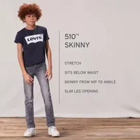 Levi's Big Kid Boys Adjustable Waist Stretch Fabric 510 Skinny Fit Jean