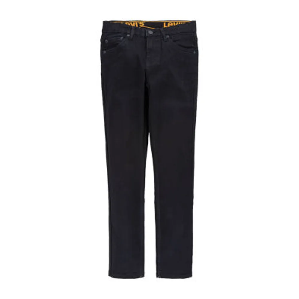 Levi's Big Kid Boys Adjustable Waist Stretch Fabric 510 Skinny Fit Denim Jean