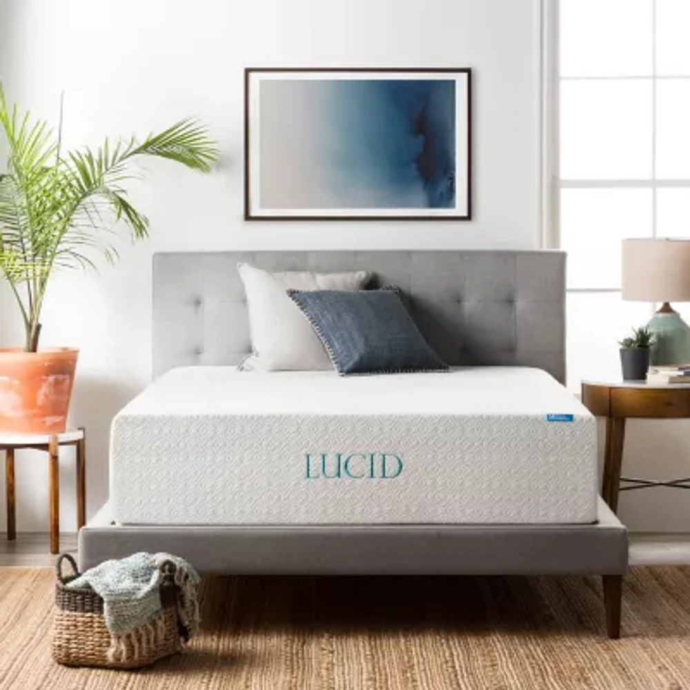 LUCID 14" Memory Foam Mattress