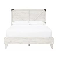 Signature Design By Ashley Shawburn Crossbuck Panel Platform Bed