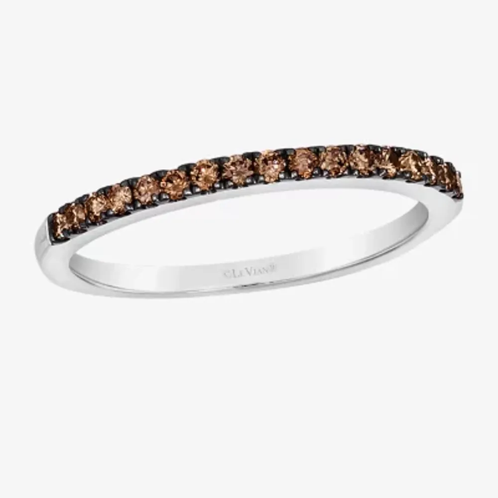 Le Vian Chocolatier® Ring featuring 1/4 CT. Chocolate Diamonds® set 14K Vanilla Gold®