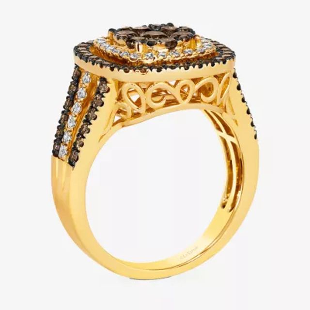 Le Vian® Ring featuring 1 1/6 CT. Chocolate Diamonds® 1/3 Nude Diamonds™ set 14K Honey Gold™