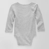 Okie Dokie Baby Unisex Crew Neck Long Sleeve Bodysuit
