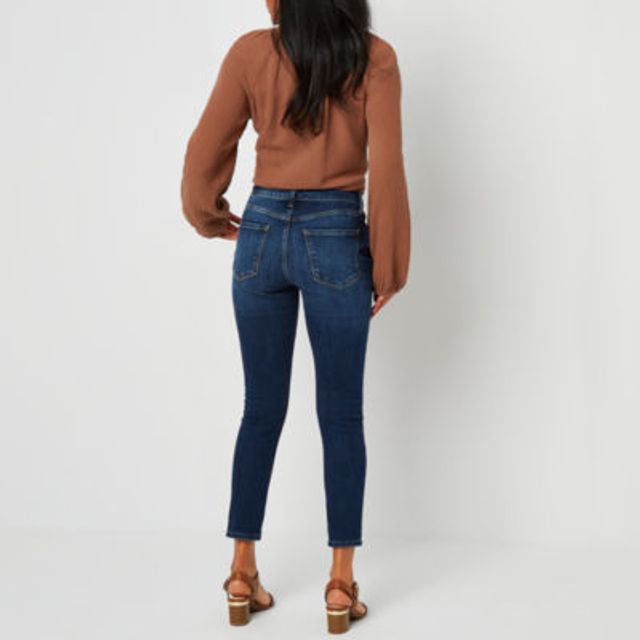 a.n.a Ankle Womens High Rise Skinny Fit Jean