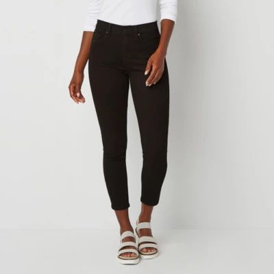 a.n.a. Womens High Rise Skinny Ankle Jean