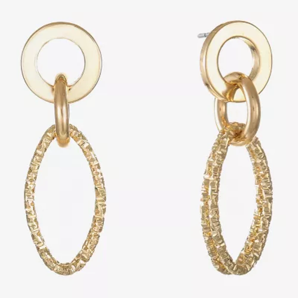 Liz Claiborne Womens Hypoallergenic Drop Earrings