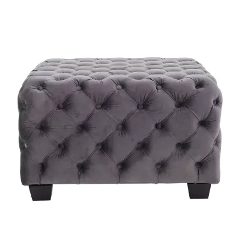Jaymee Tufted Ottoman
