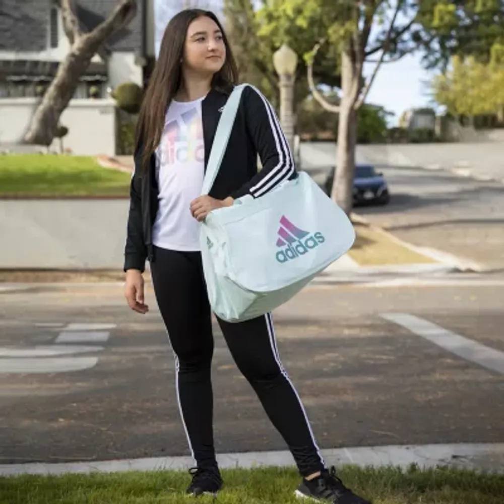 adidas Big Kid Girls Round Neck Short Sleeve Classic Fit Graphic T-Shirt