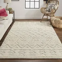 Weave And Wander Elika Geometric Hand Tufted Indoor Rectangle Area Rugs