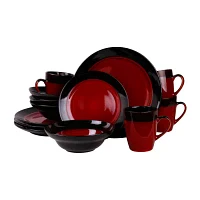 Elama Tanizia 16-pc. Stoneware Dinnerware Set