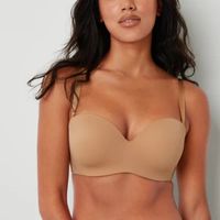 Ambrielle Everyday Lightly Lined Womens Medium Support Underwire Strapless Bra 306305