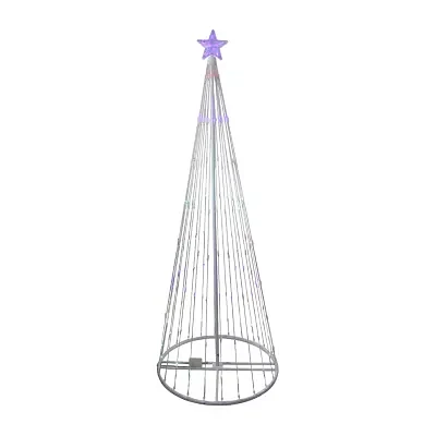 Northlight 12ft Led Tree Show Cone Christmas Yard Art