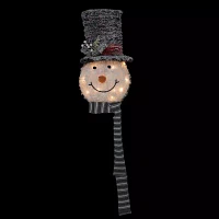 Northlight Prelit Snowman Withhat Christmas Tree Topper