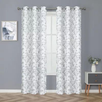 Regal Home Arlo Grommet Top Energy Saving Blackout Set of 2 Curtain Panel