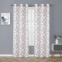 Regal Home Arlo Grommet Top Energy Saving Blackout Set of 2 Curtain Panel