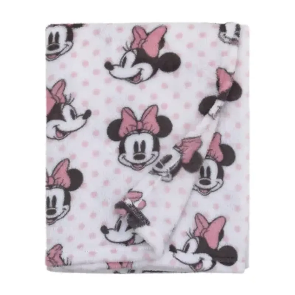 Nojo Fleece Minnie Mouse Baby Blanket