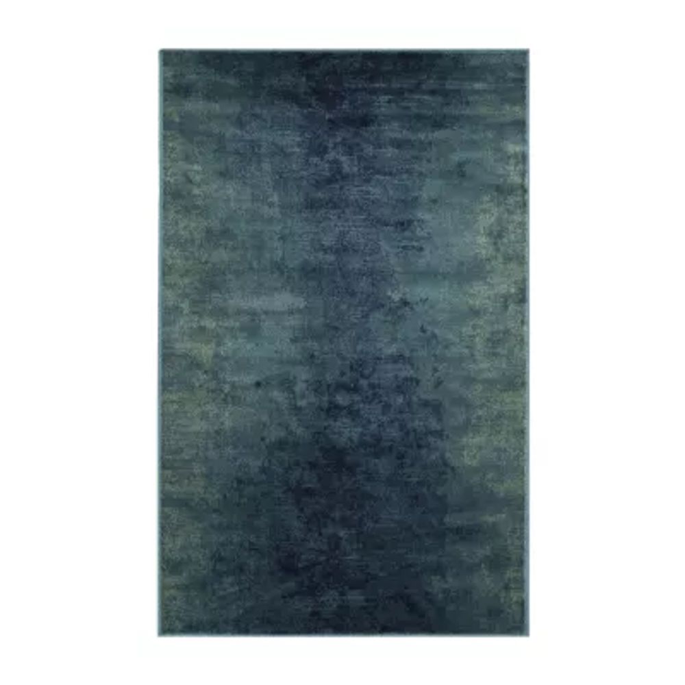 Safavieh Courtyard Collection Elwin Floral Indoor/Outdoor Round Area Rug