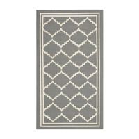 Safavieh Courtyard Collection Crispian Geometric Indoor/Outdoor Area Rug