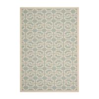 Safavieh Courtyard Collection Eddie Geometric Indoor/Outdoor Area Rug