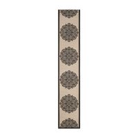 Safavieh Courtyard Collection Kimberly Oriental Indoor/Outdoor Runner Rug