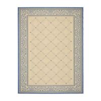Safavieh Courtyard Collection Frona Oriental Indoor/Outdoor Square Area Rug