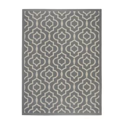 Safavieh Courtyard Collection Meryll Geometric Indoor/Outdoor Area Rug