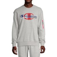 Champion Mens Crew Neck Long Sleeve Sweatshirt