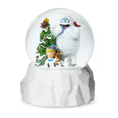 Roman "5.75""H Led Rudolph Dome" Plays Music Christmas Tabletop Decor