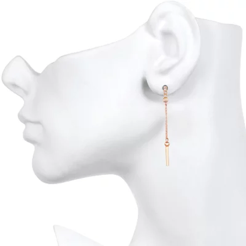 Bijoux Bar Delicates Womens Simulated Pearl 6 Pair Earring Set