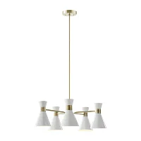 INK+IVY Ezra 5 Light Adjustable Chandelier