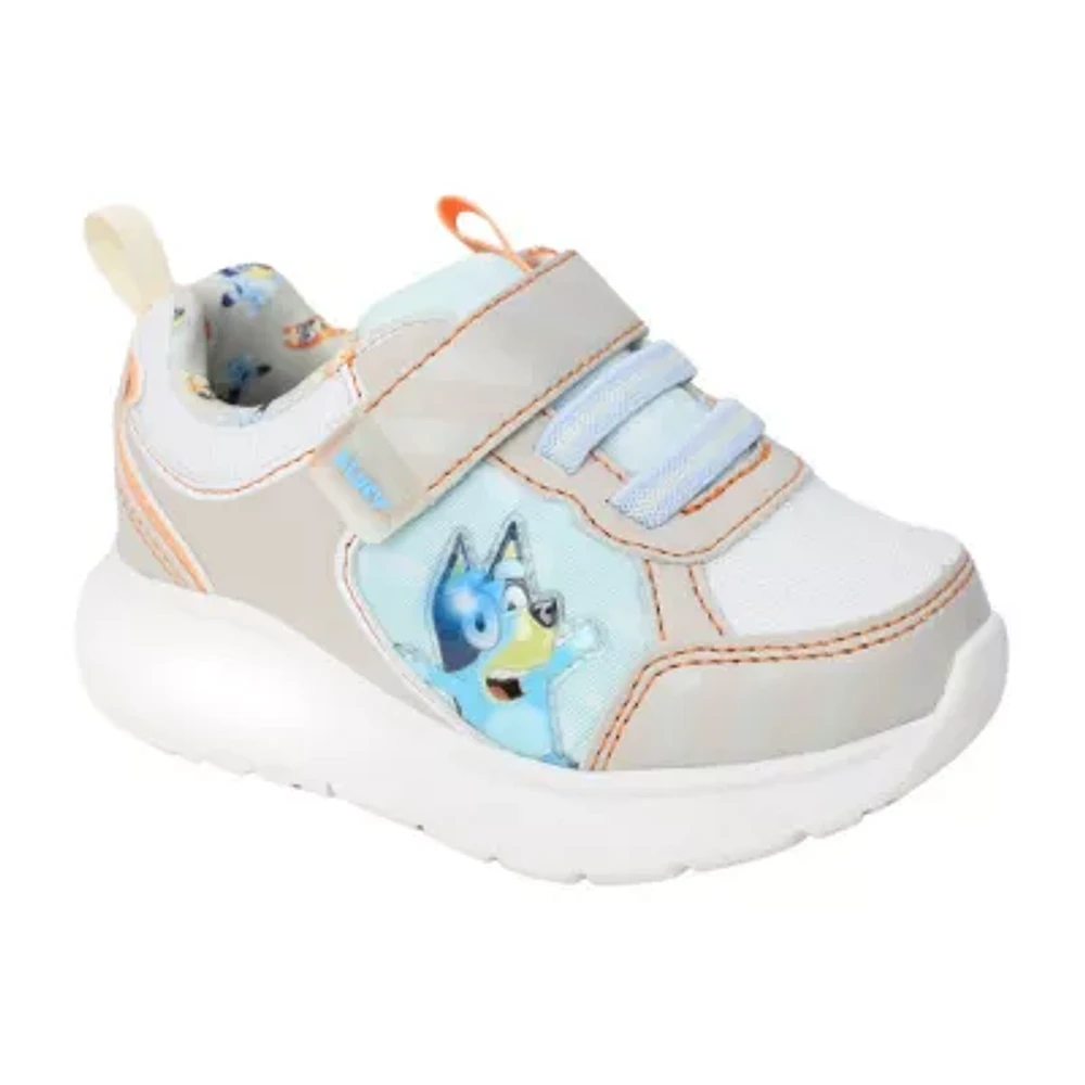 Ground Up Bluey And Bingo Boys Closed Toe Slip-On Shoe