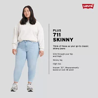 Levi's® Womens Plus Mid Rise 711™ Skinny Ankle Jean