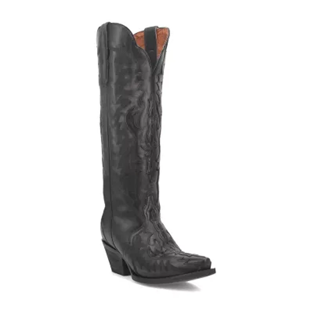 Dan Post Womens Hallie Block Heel Cowboy Boots
