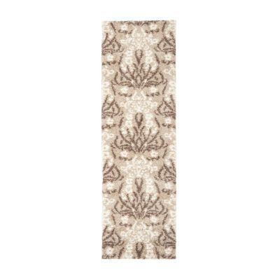 Safavieh Shag Collection Tristen Floral Runner Rug