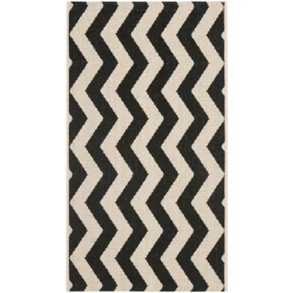 Safavieh Courtyard Collection Kalisha Geometric Indoor/Outdoor Area Rug