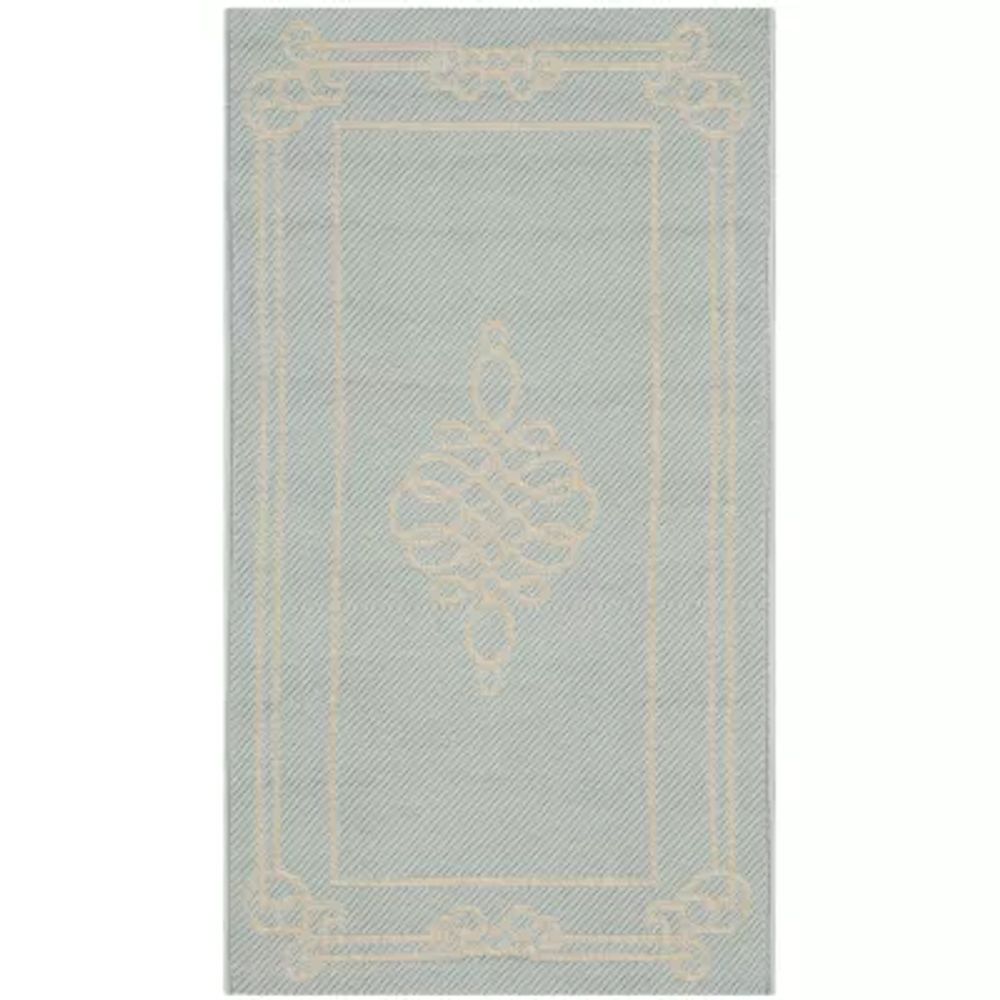 Safavieh Courtyard Collection Keane Oriental Indoor/Outdoor Area Rug
