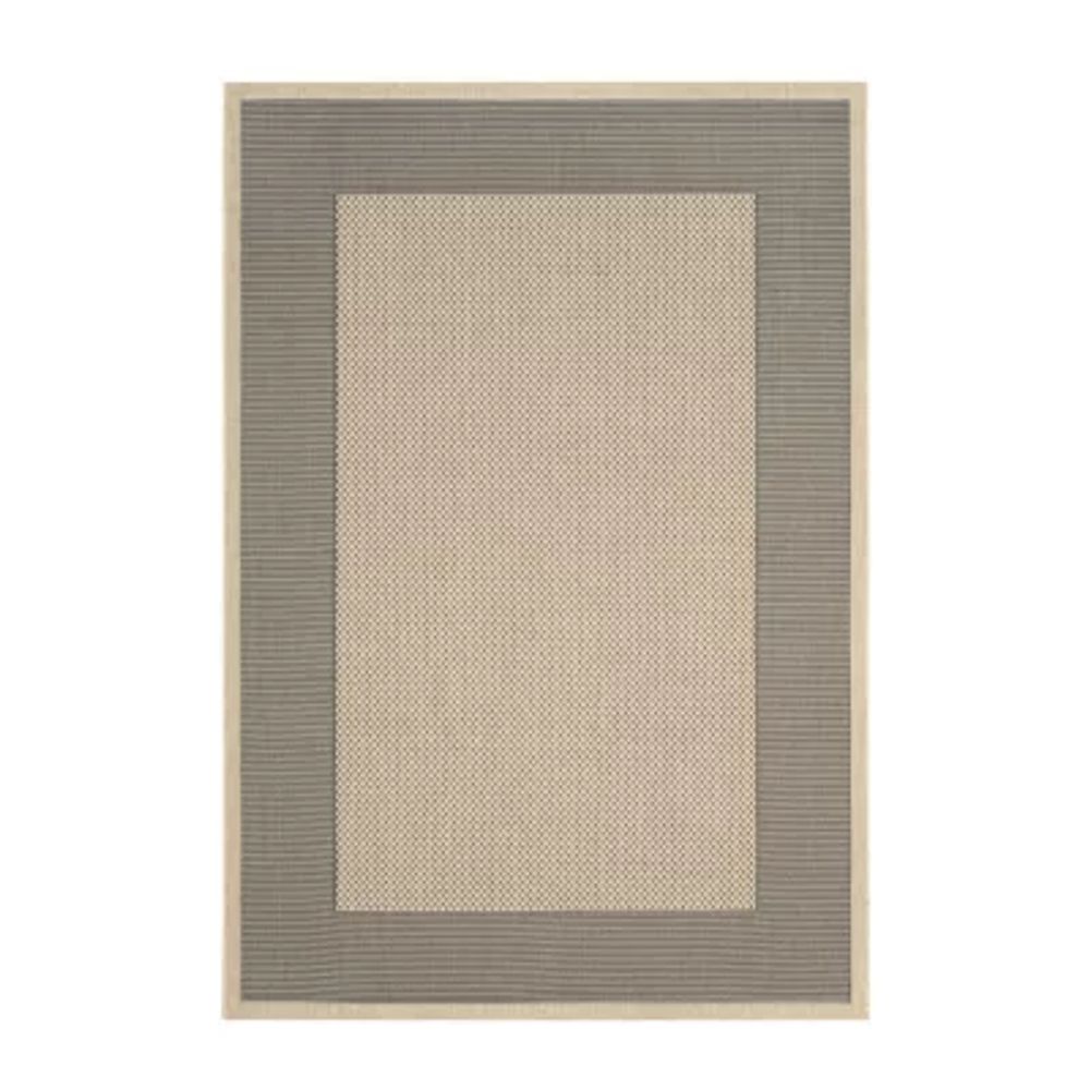 Safavieh Courtyard Collection Trina Bordered Indoor/Outdoor Area Rug