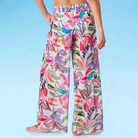 Mynah Womens Breathable Exotic Pants Swimsuit Cover-Up