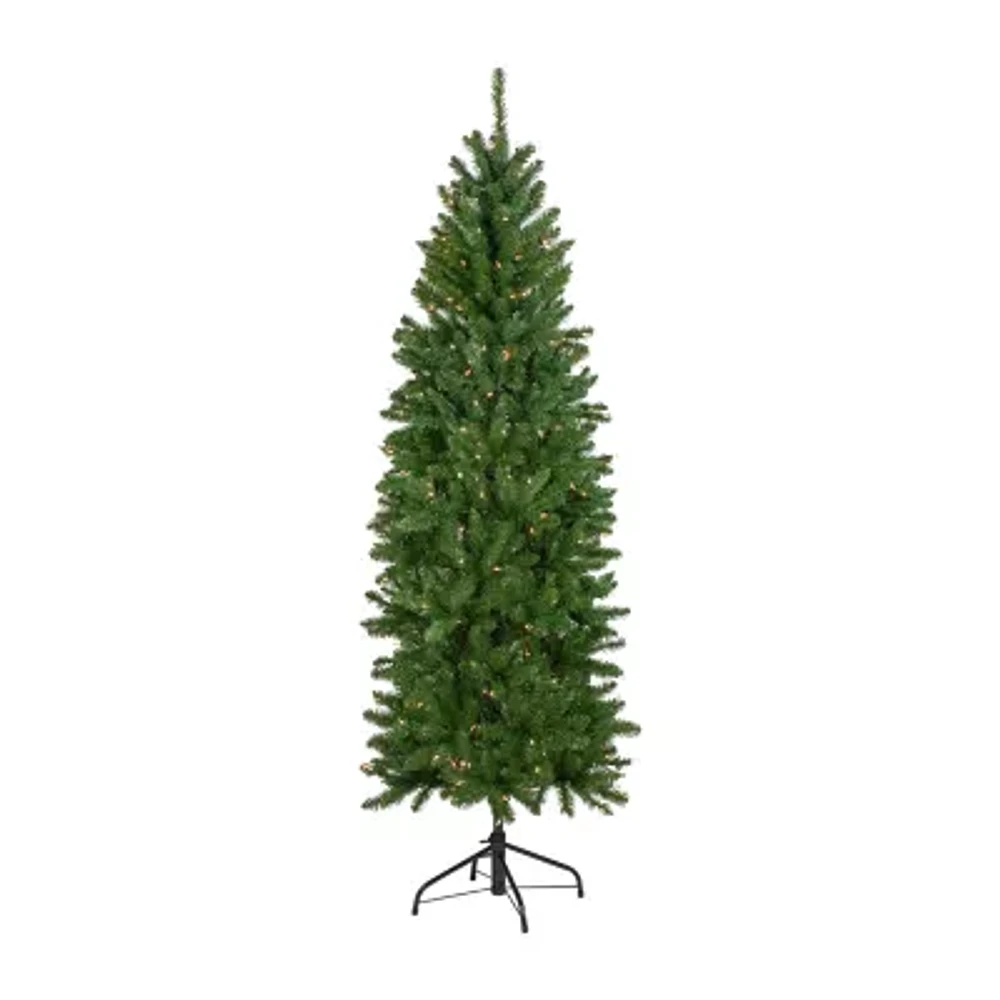 Northlight River Fir Clear Lights 12 Foot Pre-Lit Fir Christmas Tree