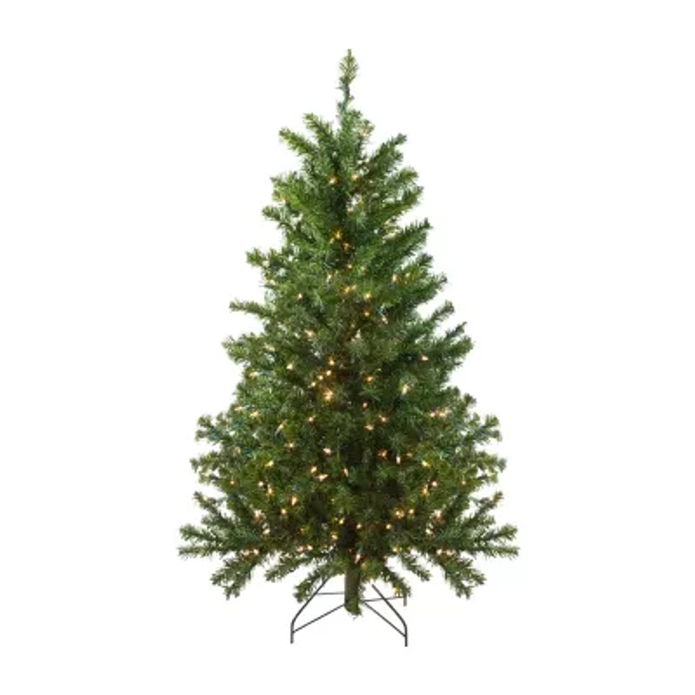 Northlight Canadian Medium 4 Foot Pre-Lit Pine Christmas Tree