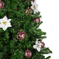 Northlight Musical Lighted Snowing 6 Foot Pre-Lit Christmas Tree