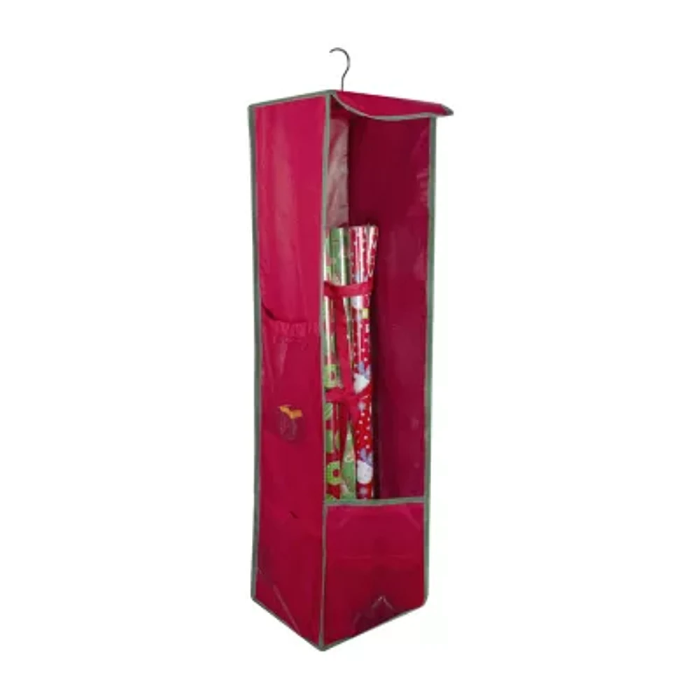 Northlight Vertical Hanging Organizer 3-Compartment Ornament Storage