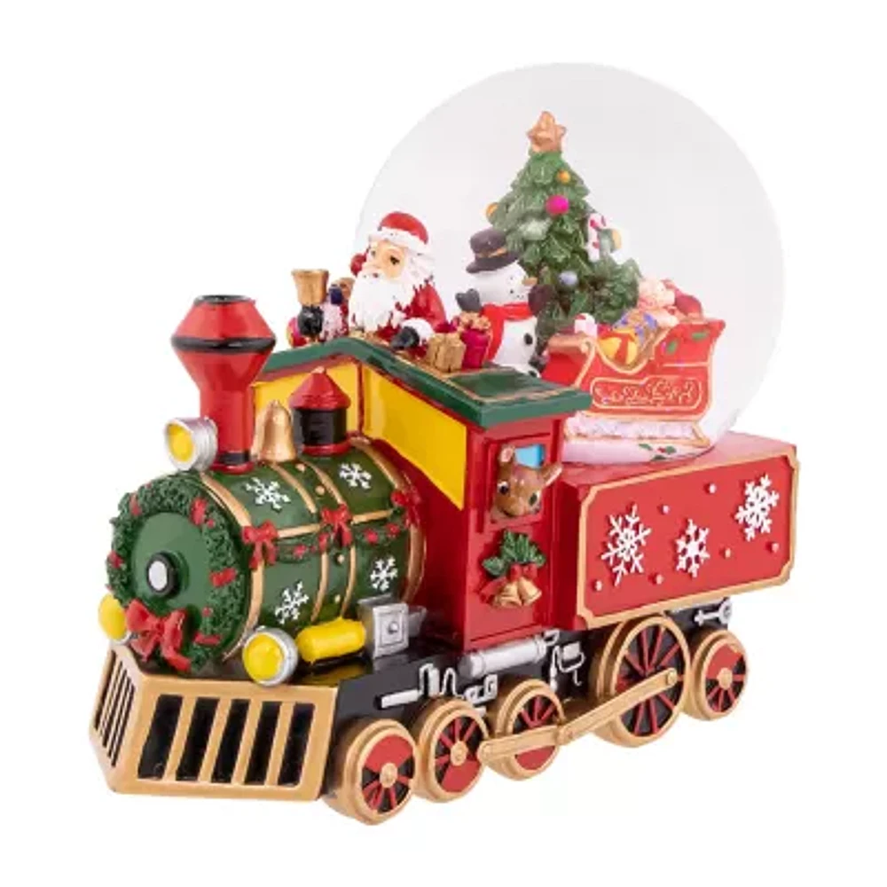 Northlight 8.25in Train Musical Christmas Snow Globe