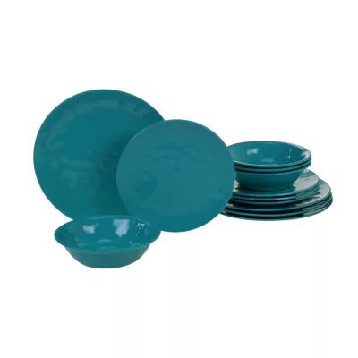 Certified International Solid Color Melamine 12-pc. Dinnerware Set