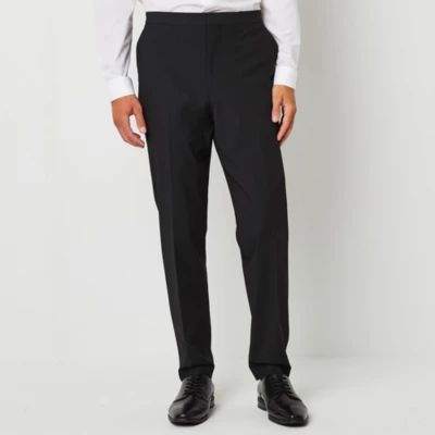 J. Ferrar Ultra Comfort Mens Stretch Fabric Slim Fit Tuxedo Pant