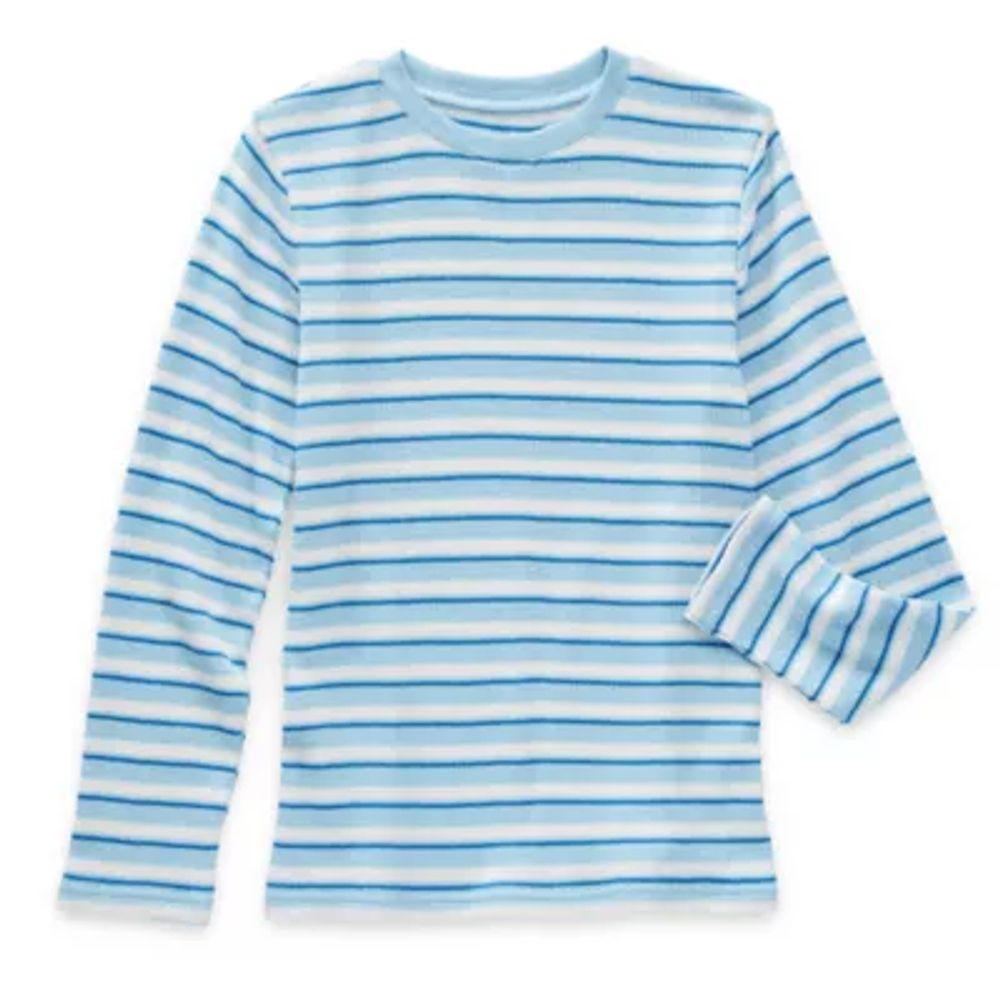 Thereabouts Little & Big Boys Crew Neck Long Sleeve Thermal Top