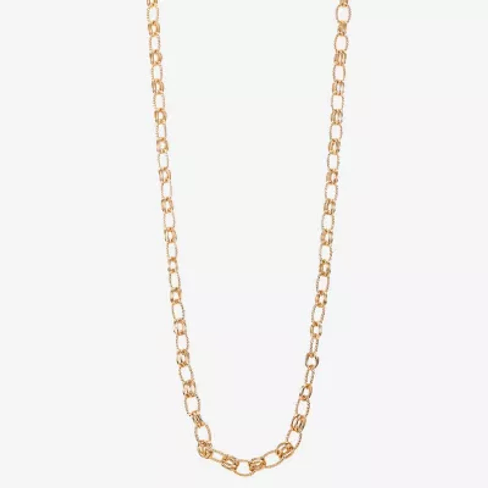 Monet Jewelry Womens 36 Inch Link Necklace